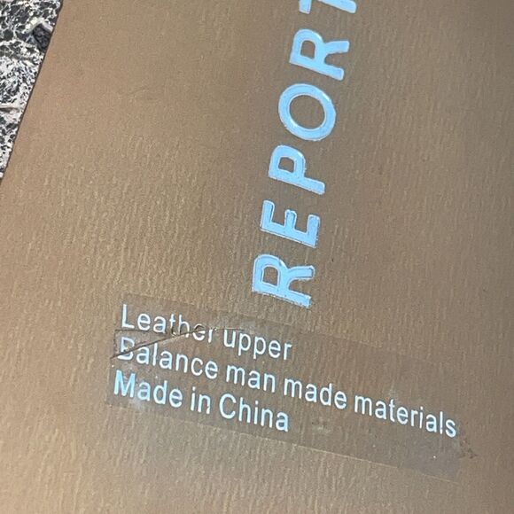 Report Flats Women’s Size 9 Silver Leather Peep Toe Ballet Flower Cutout Shoes - Picture 13 of 14